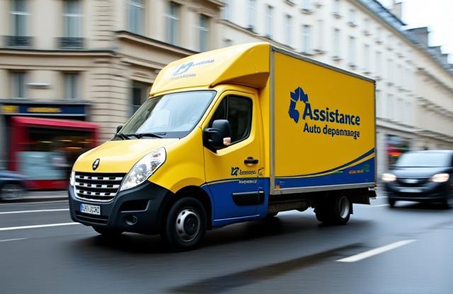 Camion de dépannage Assistance Auto Dépannage à Paris